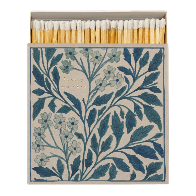 Zündhölzer "Blue Floral"