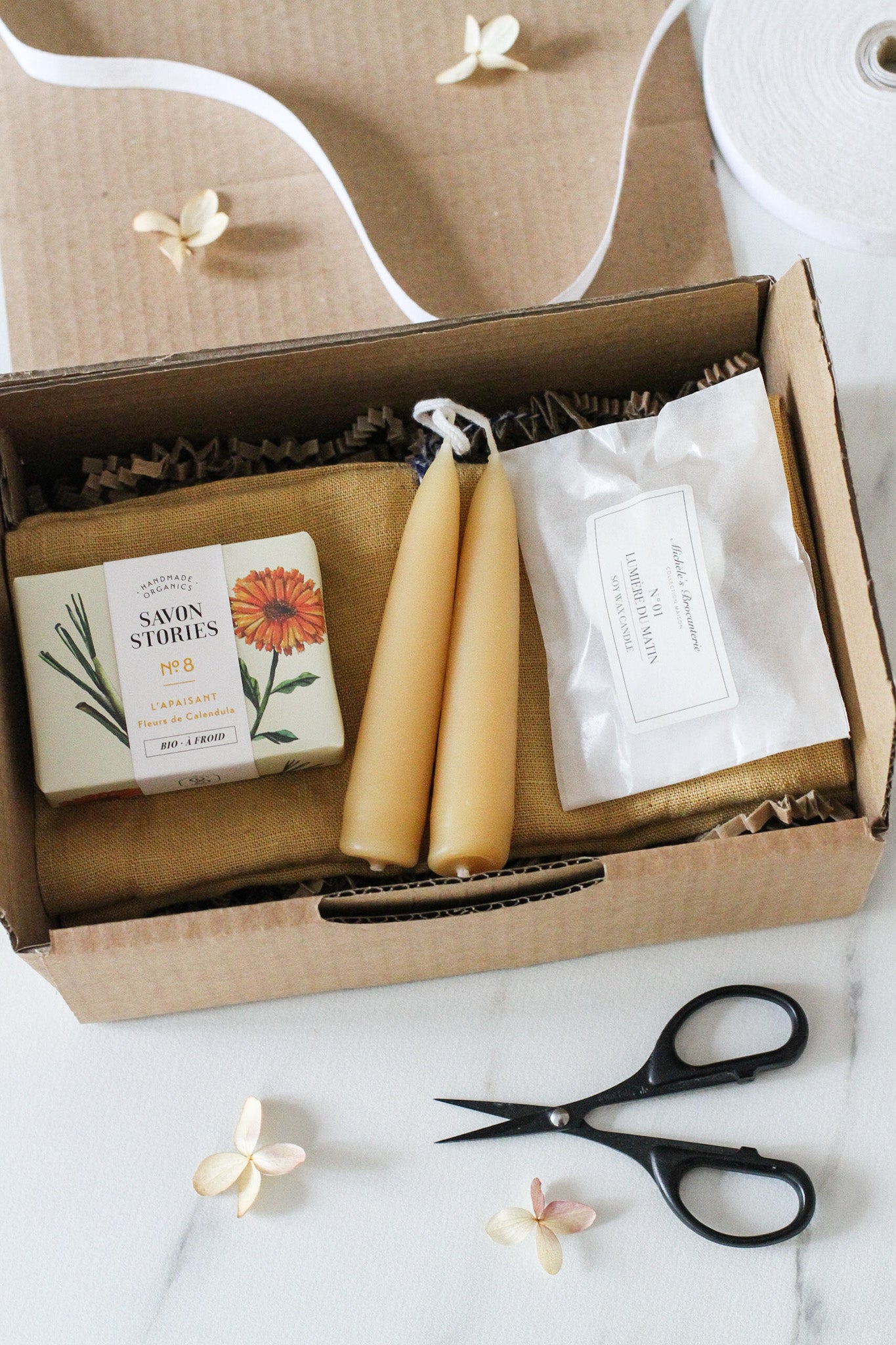 Beeswax candle "Stubby"