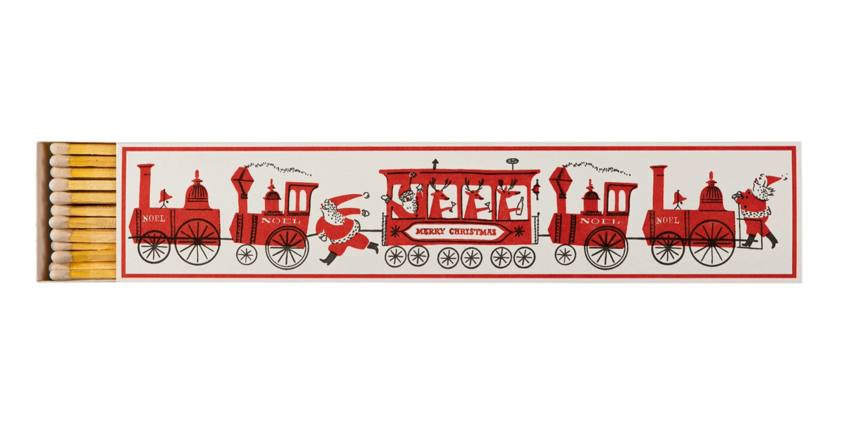 Zündhölzer extra lang "Santa Trains"